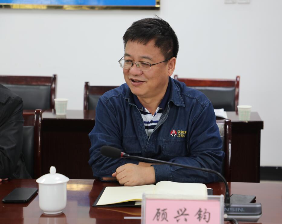 【公司新聞】新天鋼集團(tuán)總裁、天鋼公司總經(jīng)理吳玉杰一行到公司參觀交流